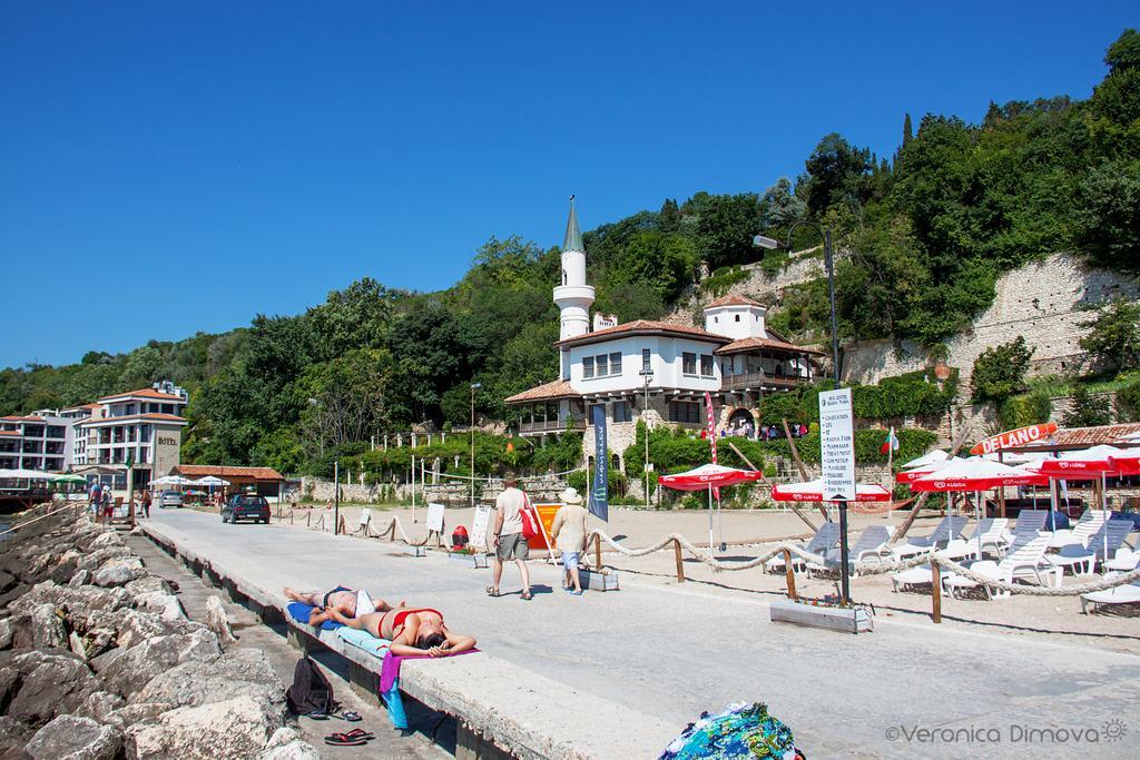 Bisser Hotel - Free Parking - Free Pool Access Balchik Exterior foto